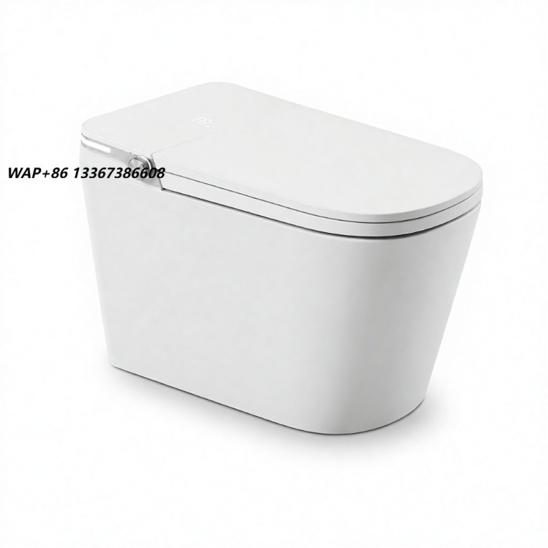 Home For Bathroom - Toilet Pintar Putih, Model Kotak, Terpasang