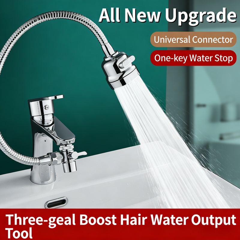 Home Bathroom Wash Basin - Kepala Pancuran Eksternal 3 Kecepatan untuk
