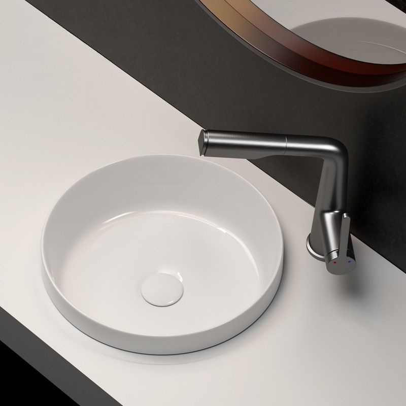 Home Bathroom Wash Basin - Wastafel Kamar Mandi Ultra Tipis Modern,