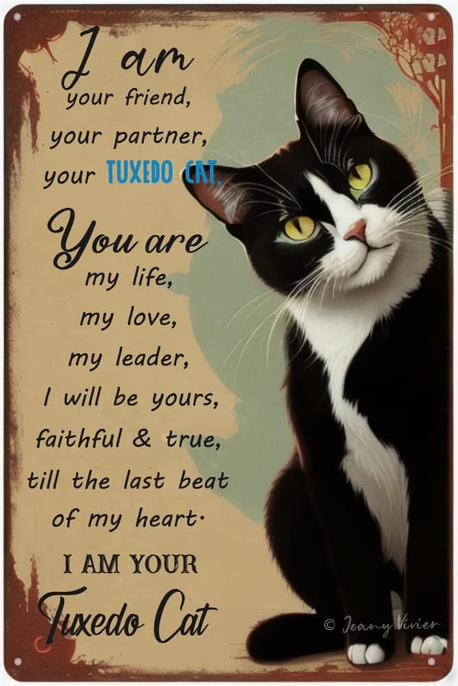 Home Bathroom Rules - Papan Tanda Kamar Mandi Kucing Vintage,