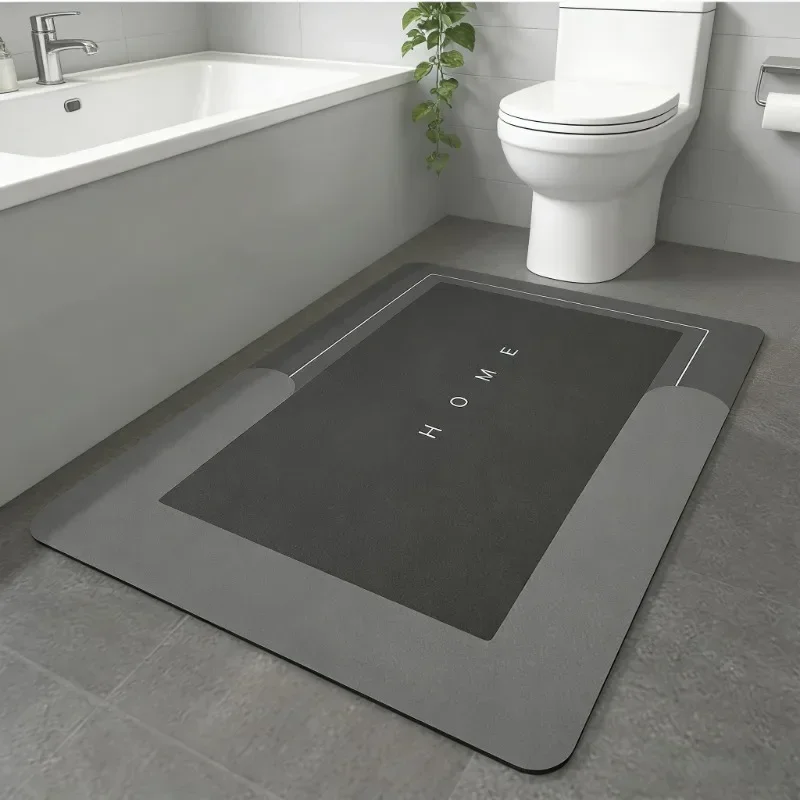 Non Slip Bath Mat - Keset Kamar Mandi Diatom Mud Anti