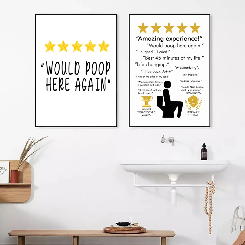 Toilet Humour bau tidak enak g - Home Bathroom Rules ulasan dan harga