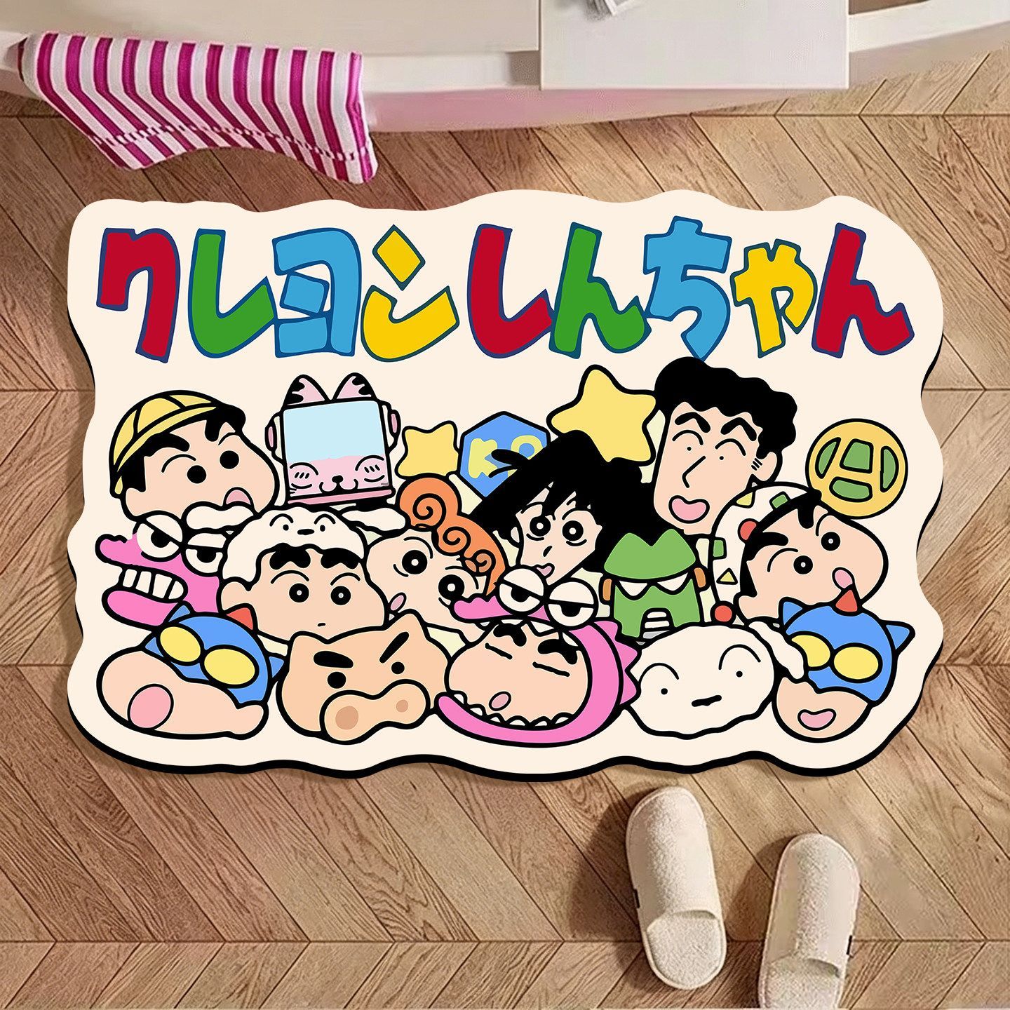 Keset Kamar Mandi Crayon Shin- - Non Slip Bath Mat ulasan dan harga