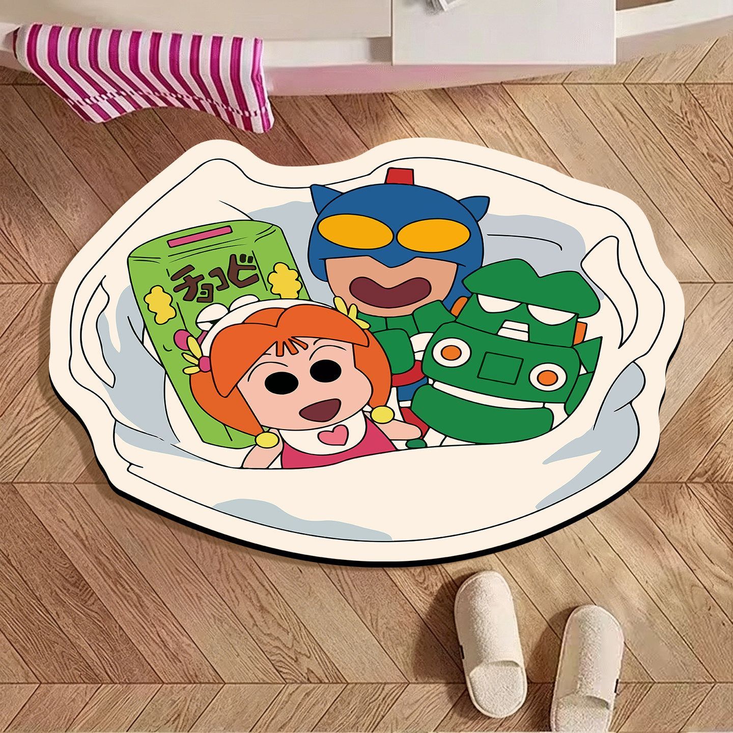 Keset Kamar Mandi Crayon Shin- - Non Slip Bath Mat ulasan dan harga
