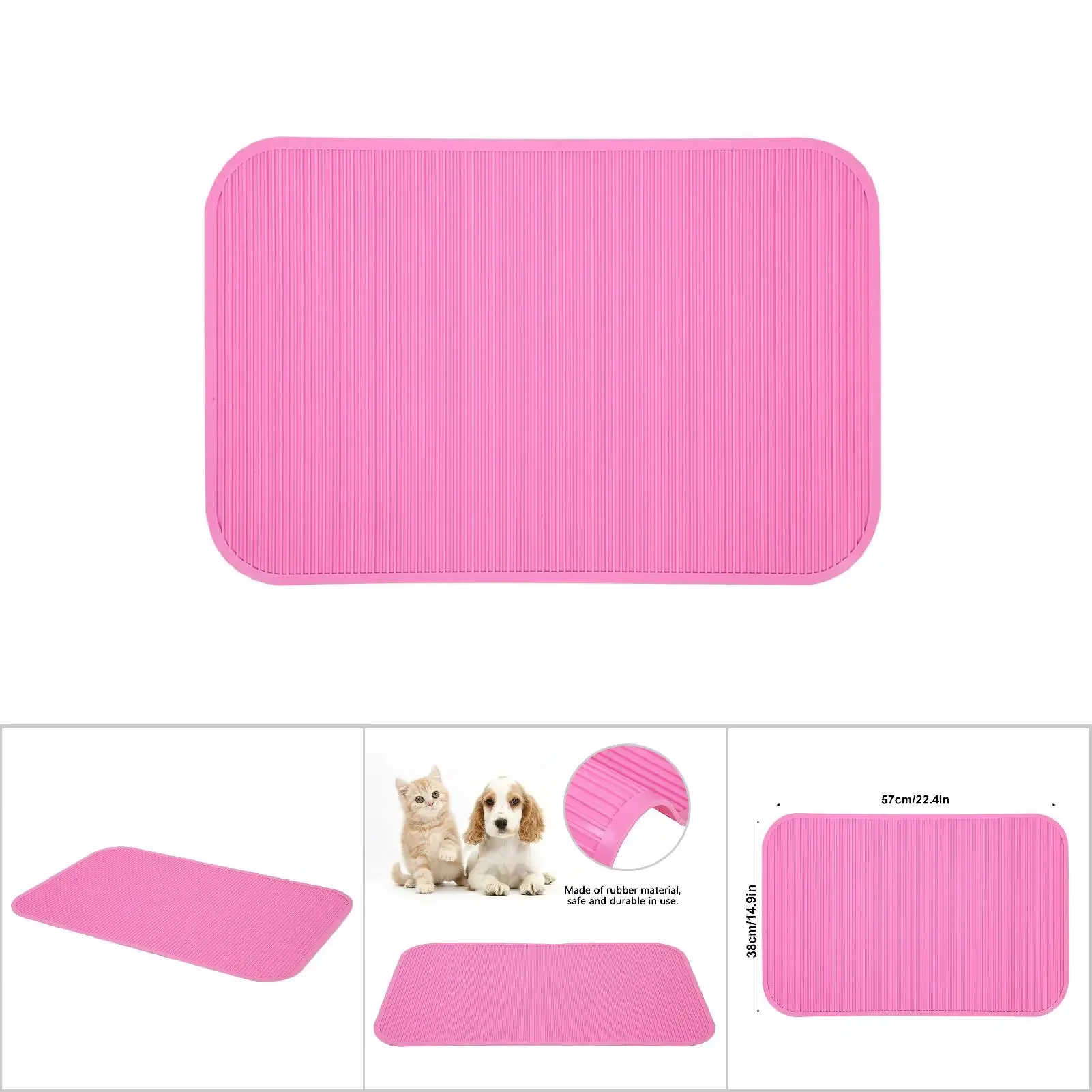Alas hewan peliharaan karet an - Non Slip Bath Mat ulasan dan harga
