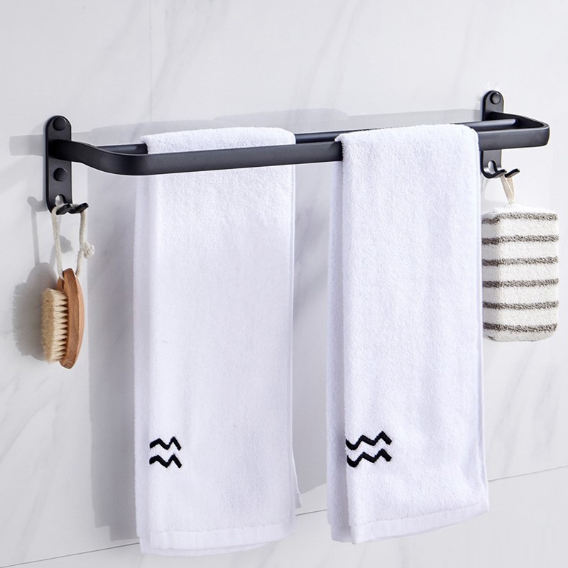 ABFS Rak Handuk Dinding 60 cm  - Home Bathroom Accessories ulasan dan harga