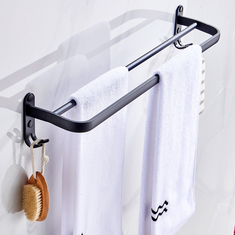 ABFS Rak Handuk Dinding 60 cm  - Home Bathroom Accessories ulasan dan harga
