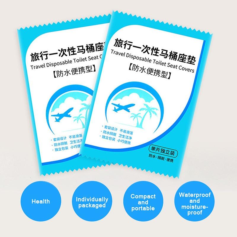 50 buah penutup dudukan toilet - Home Bathroom Accessories ulasan dan harga