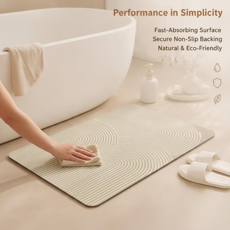 Keset Kamar Mandi Diatomite Be - Non Slip Bath Mat ulasan dan harga