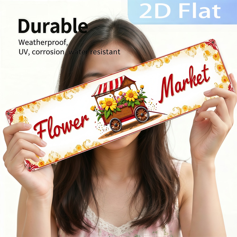 Papan Tanda Vintage 2D Datar ' - Home Kitchen Bathroom Marketing ulasan dan harga