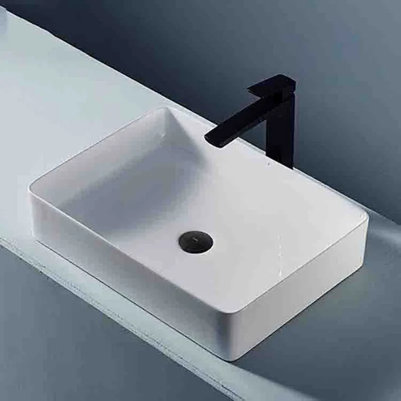 Wastafel Keramik Persegi Panja - Home Bathroom Wash Basin ulasan dan harga