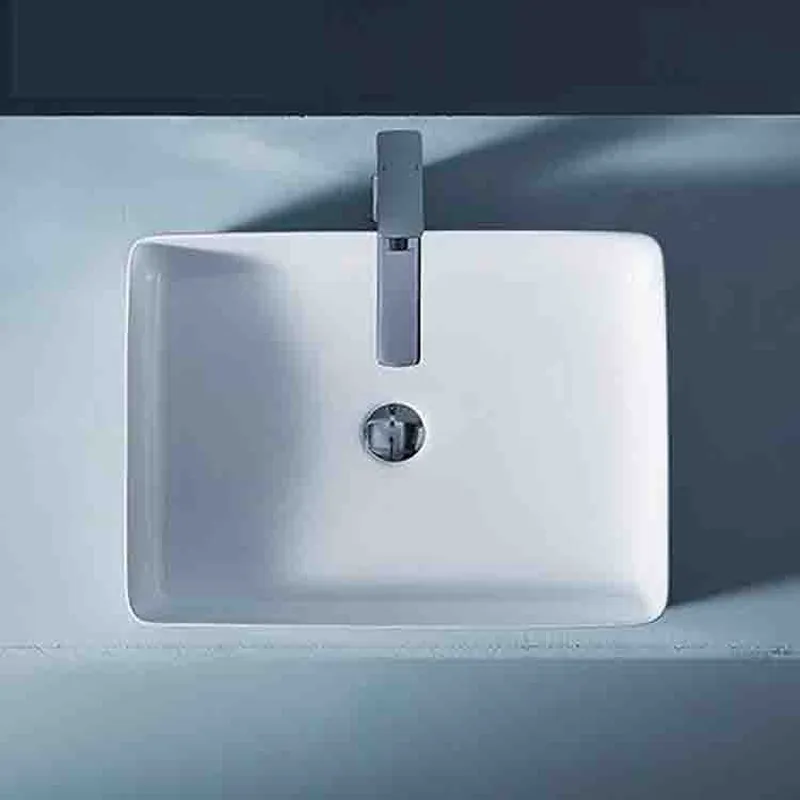 Wastafel Keramik Persegi Panja - Home Bathroom Wash Basin ulasan dan harga