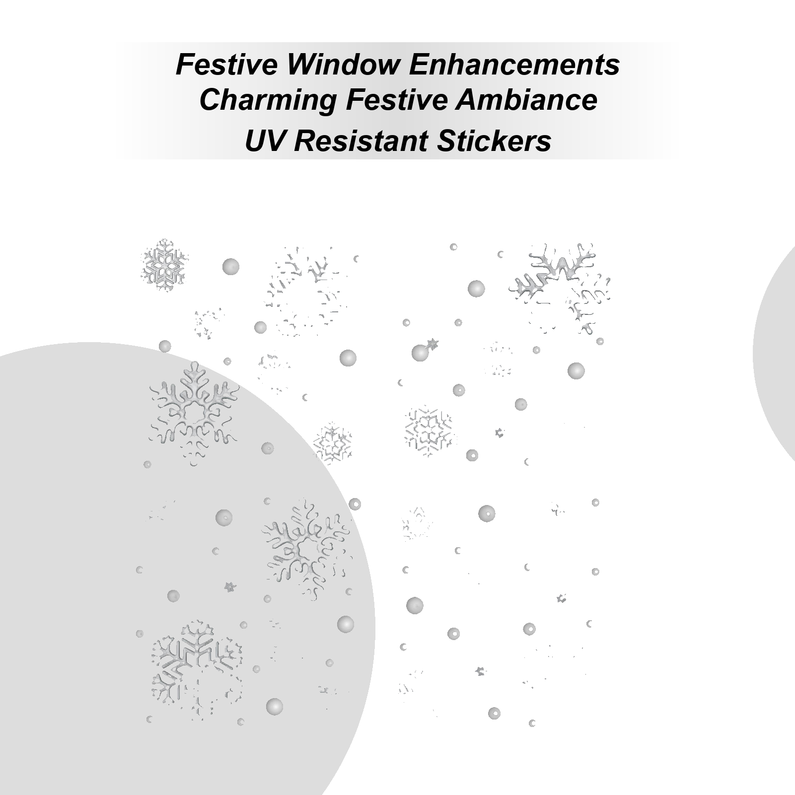 Stiker Jendela Natal Statis Da - Home Bathroom Glass ulasan dan harga