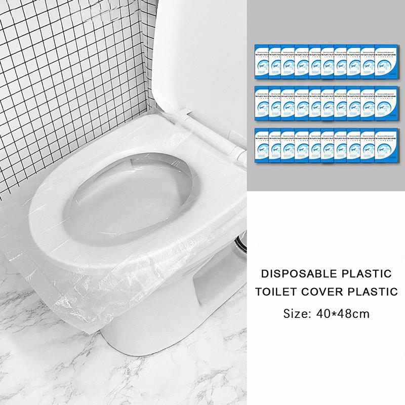 50Pcs Penutup Dudukan Toilet,  - Home Bathroom Accessories ulasan dan harga