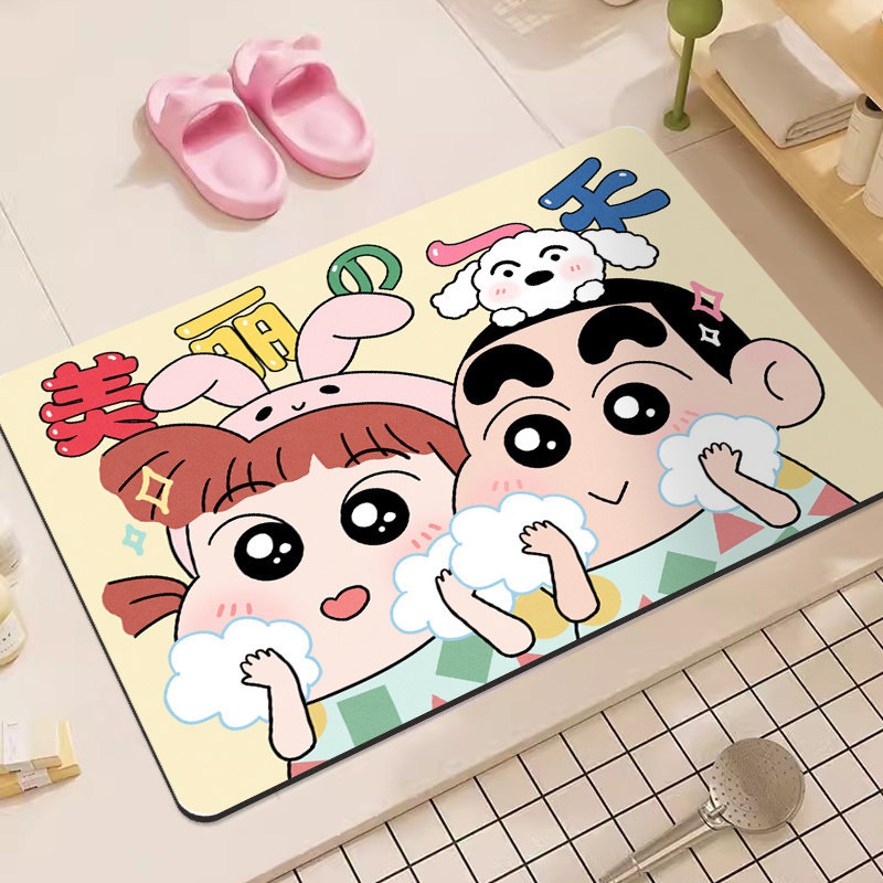 Keset Kamar Mandi Tanah Diatom - Non Slip Bath Mat ulasan dan harga