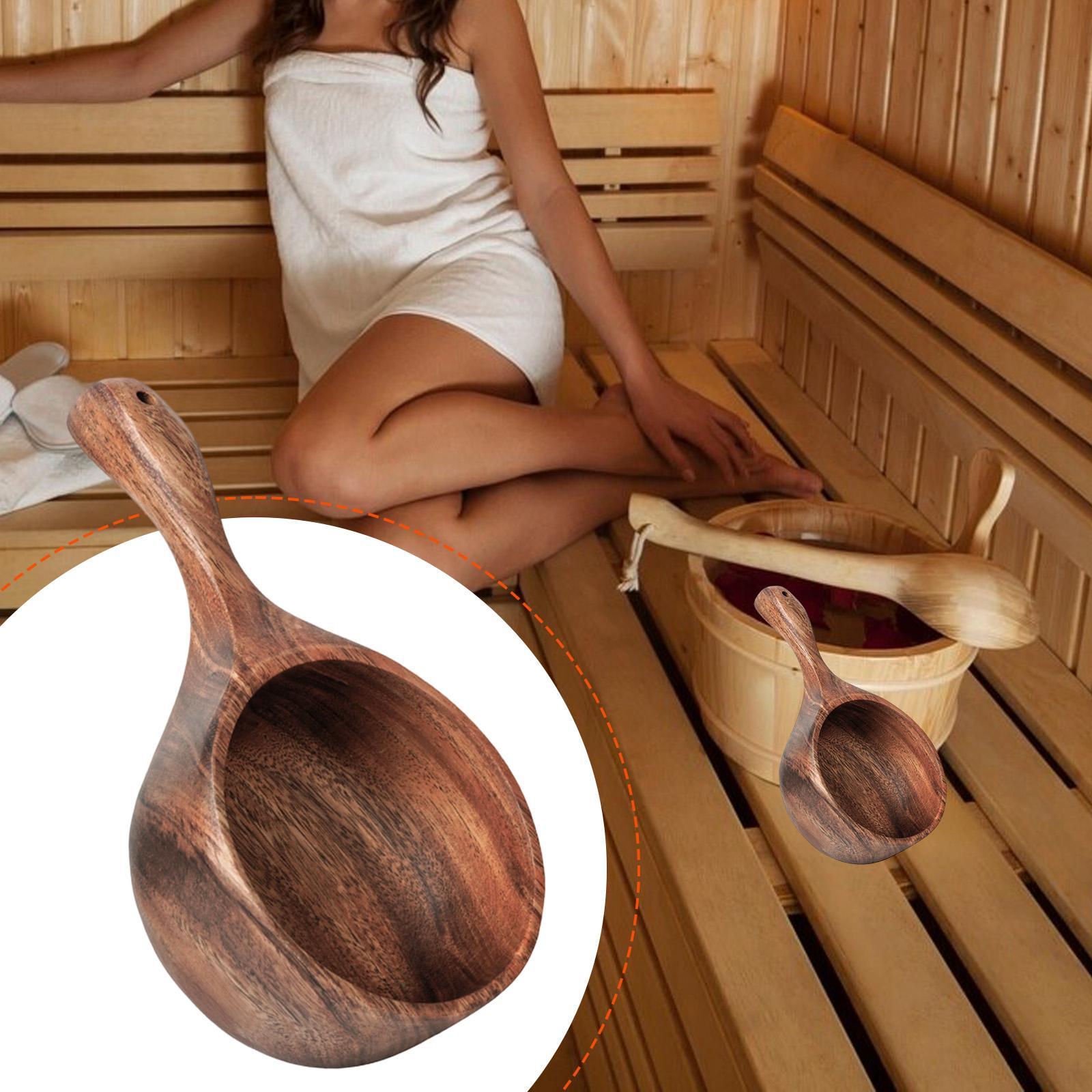 Sendok Sauna Kayu, Sendok Air  - Home Bathroom With Sauna ulasan dan harga
