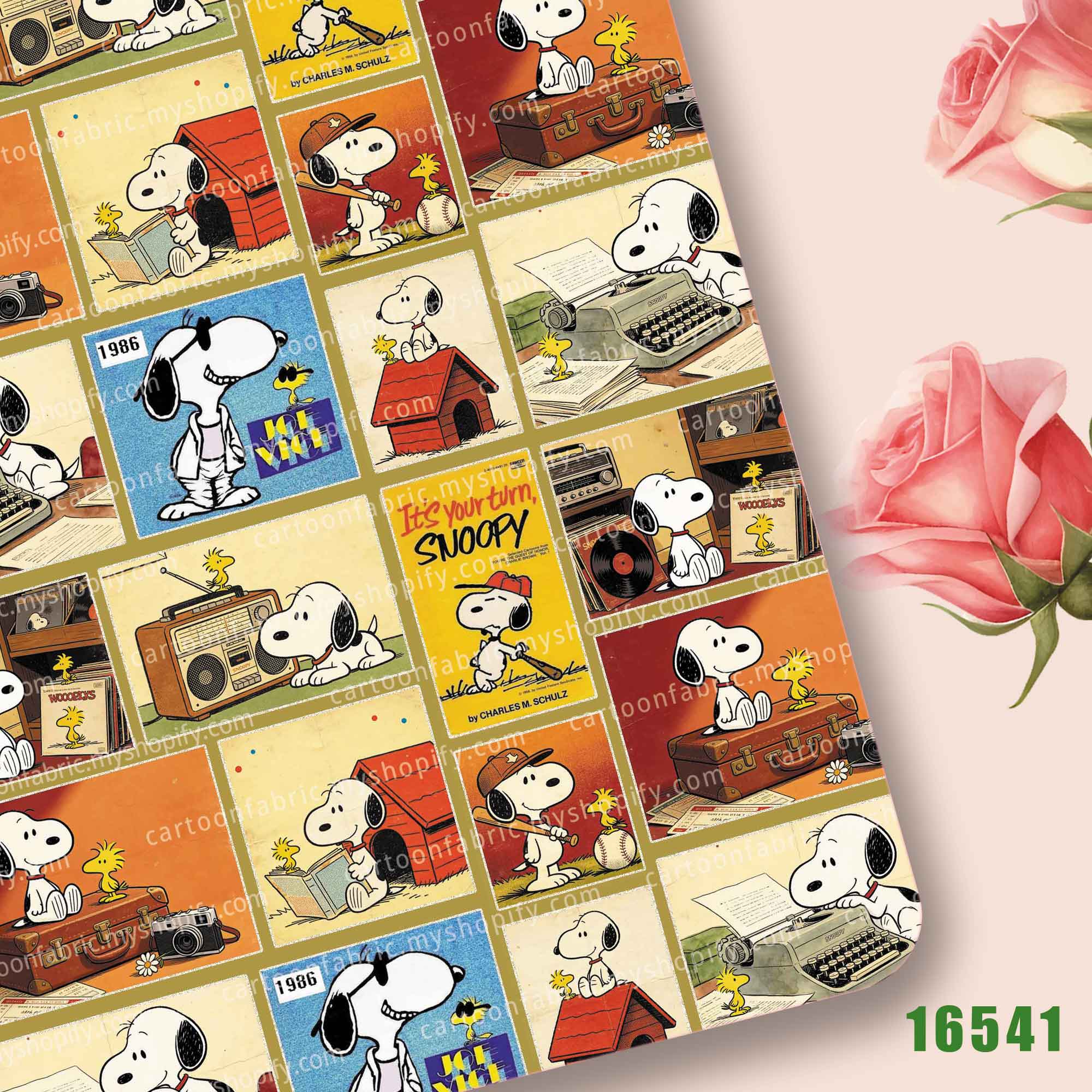TAKARA TOMY Kain Snoopy 140x50 - Home Bathroom Accessories ulasan dan harga