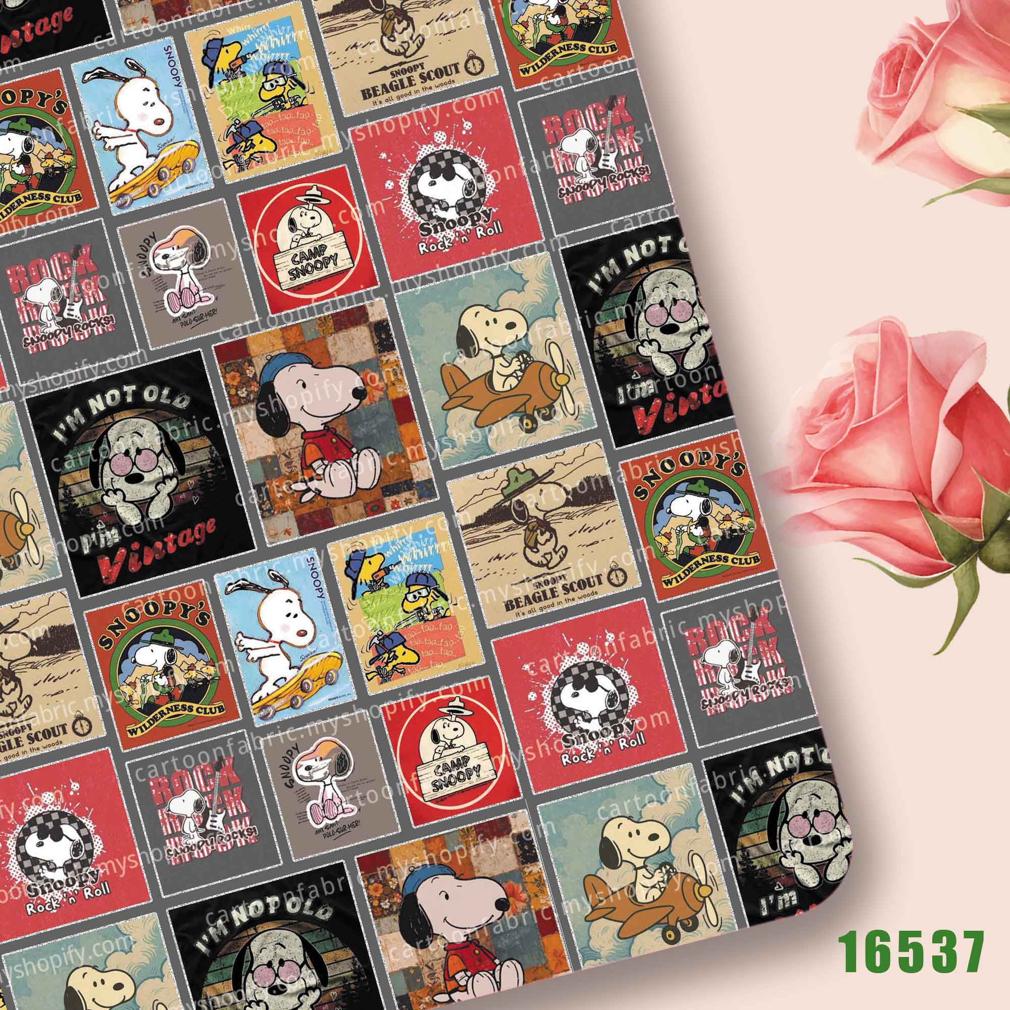 TAKARA TOMY Kain Snoopy 140x50 - Home Bathroom Accessories ulasan dan harga
