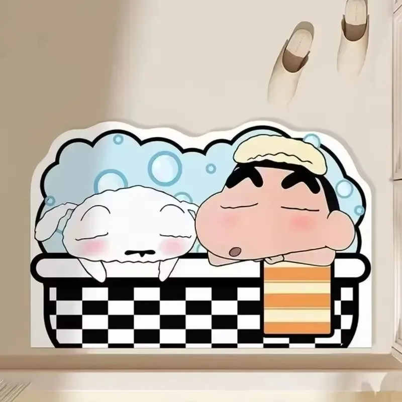 Keset Mandi Crayon Shinchan 30 - Non Slip Bath Mat ulasan dan harga