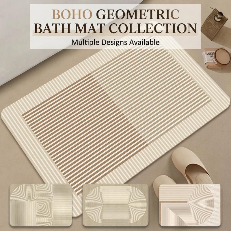 Keset Kamar Mandi Diatomite Ce - Non Slip Bath Mat ulasan dan harga