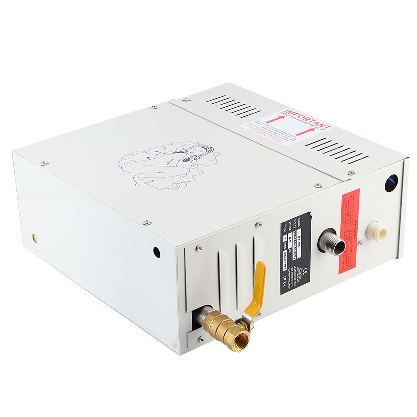 Generator Uap 4.5KW 220V untuk - Home Bathroom With Sauna ulasan dan harga