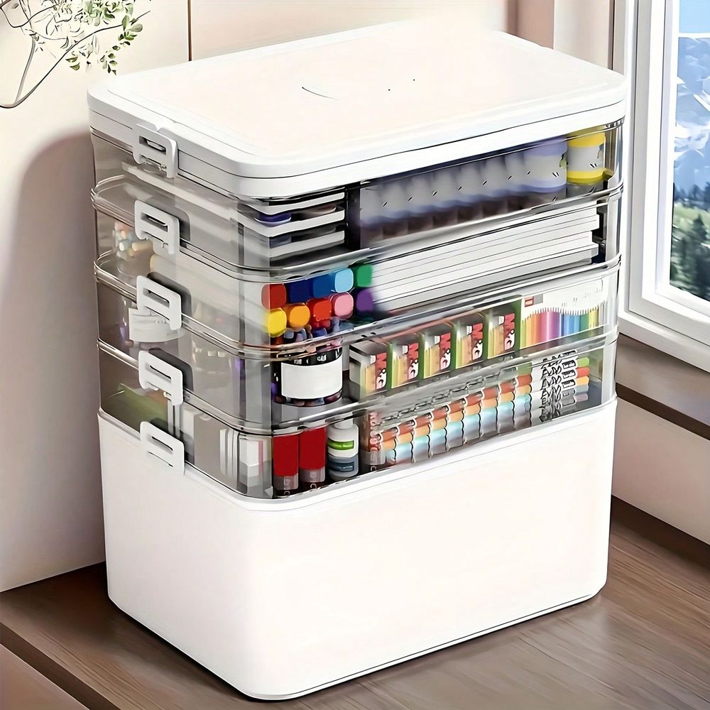 Organizer Obat Multi-Layer Tra - Home For Bathroom ulasan dan harga
